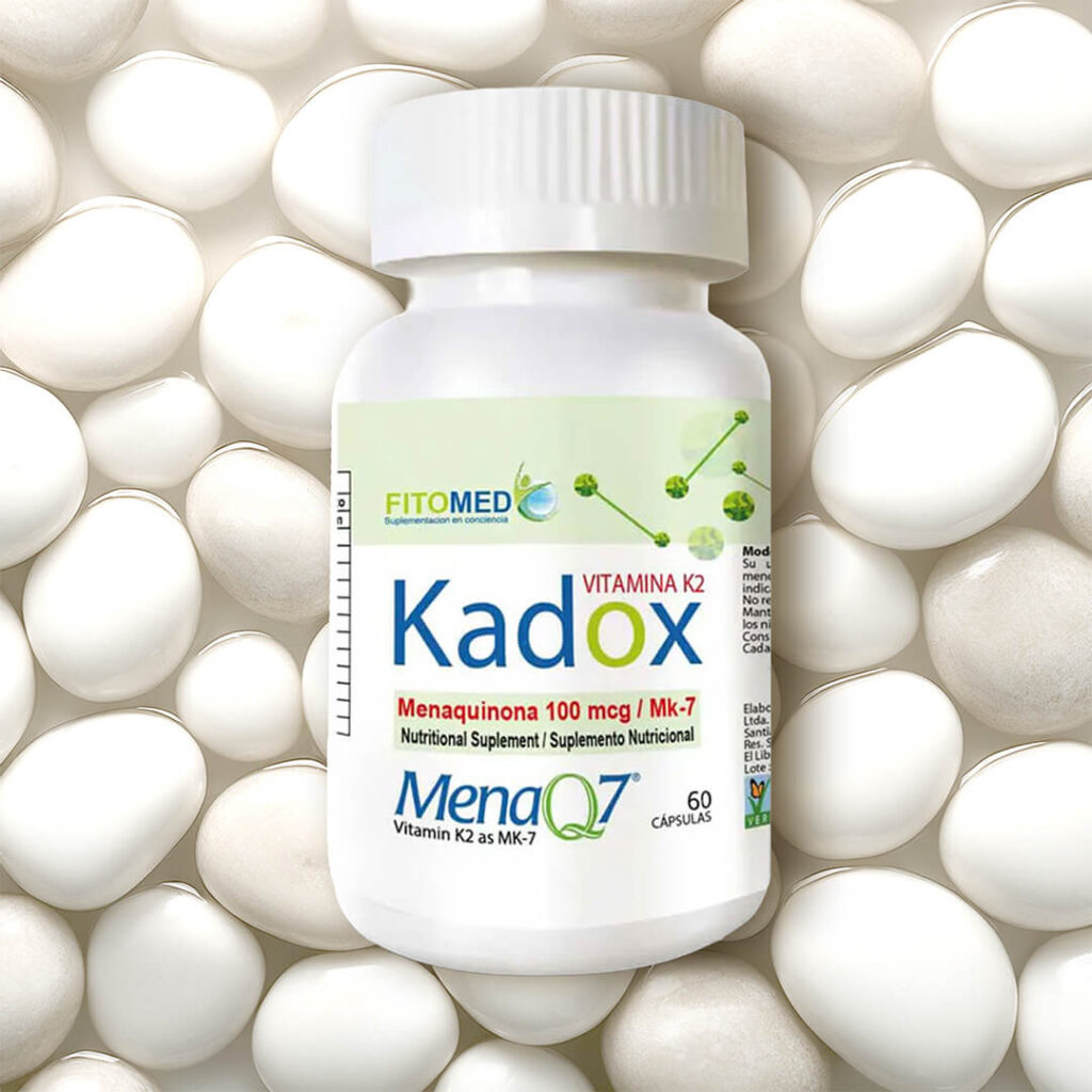 Fitomed Kadox Vitamina K2 – Menaquinona (60 Cápsulas)
