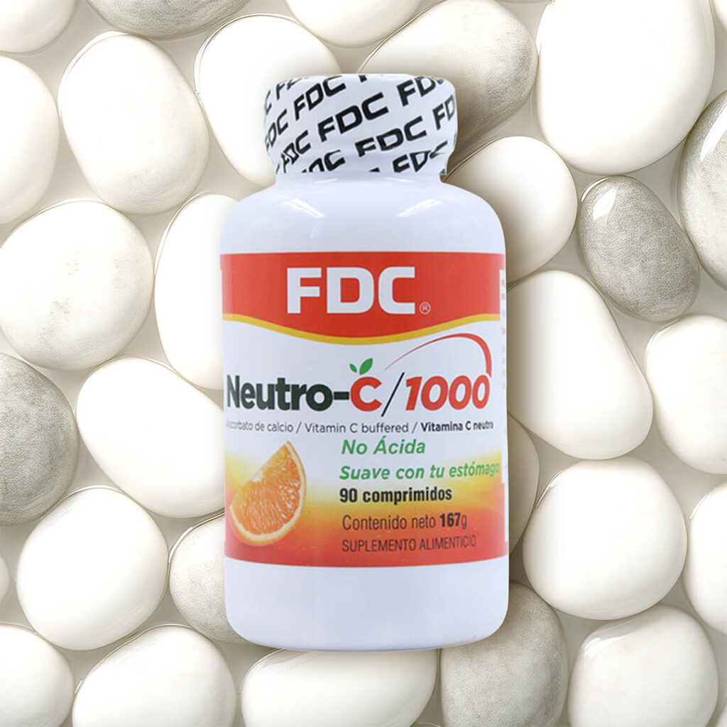 Neutro C 1000 Mg X 90 Comprimidos sin sabor