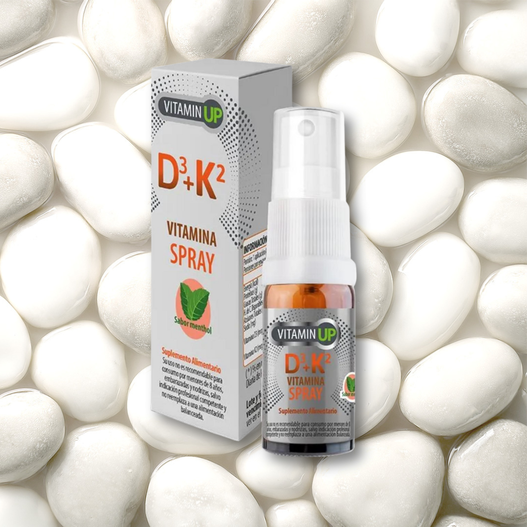 Vitamina D3 K2 spray salud ósea